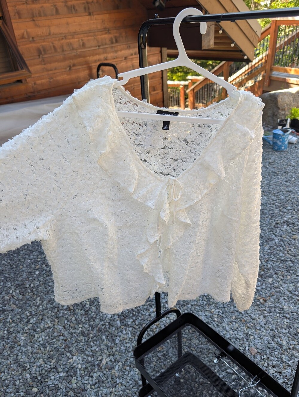 NWT 3X Cotton Blend Crochet Knit Cardigan From Torrid